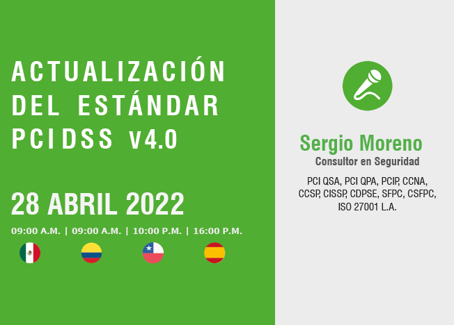 Actualización del estándar PCI DSS v4.0